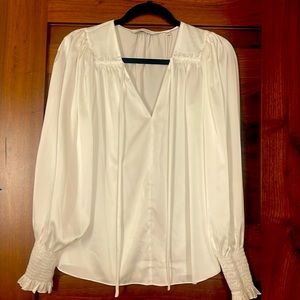 Rebecca Taylor brand new cream blouse